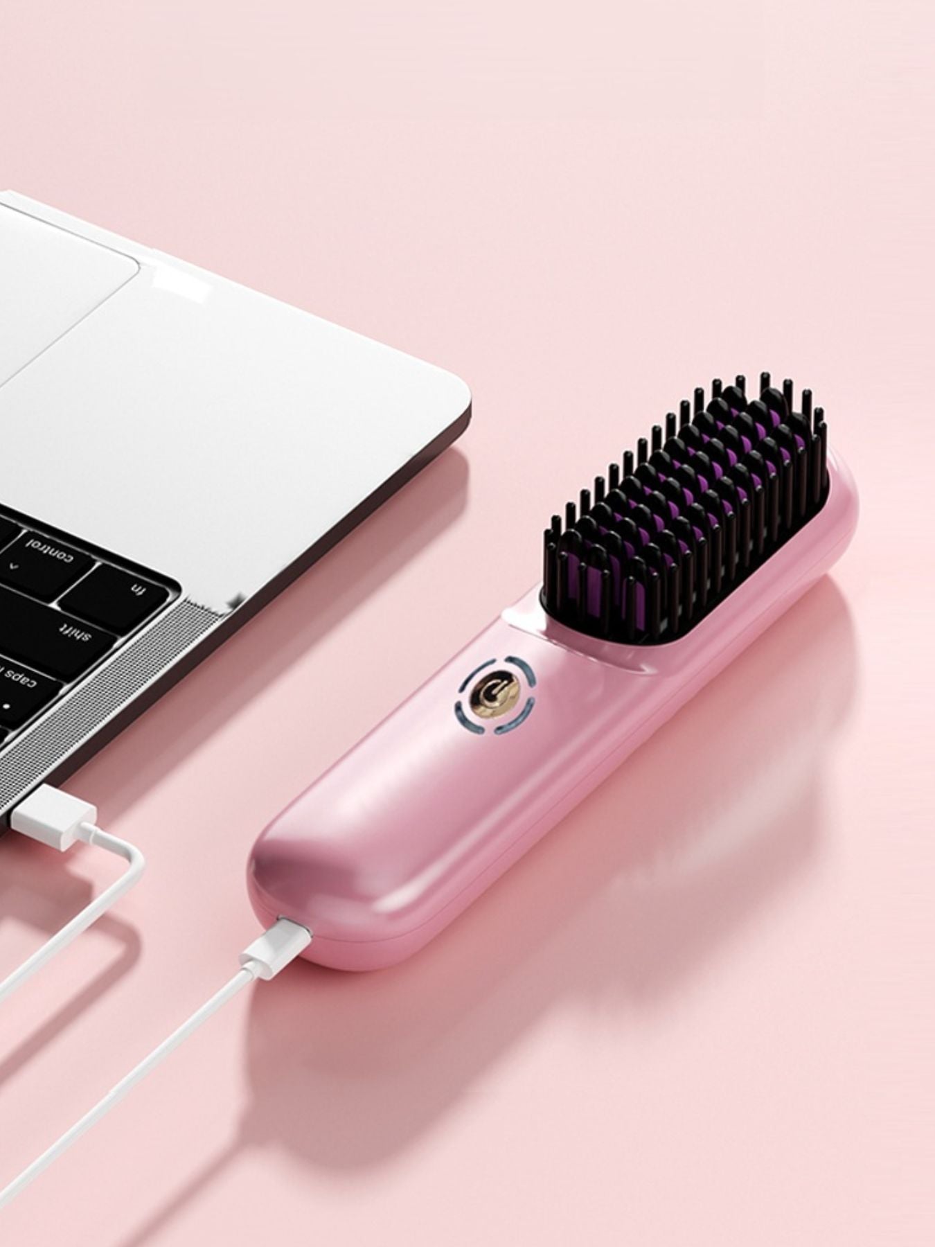 Portable Heated Hair Straightening Comb