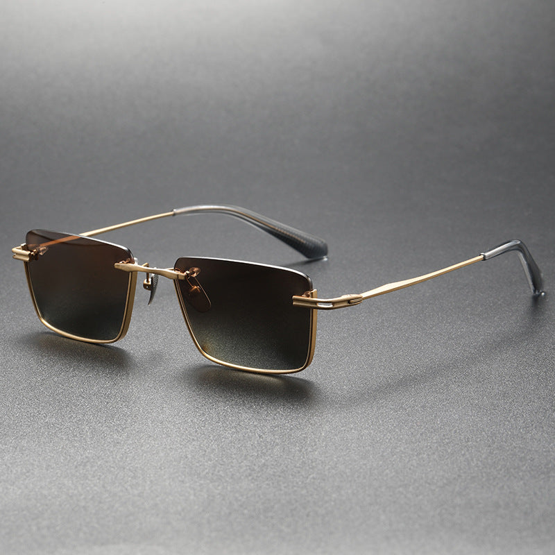 Pure Titanium Polarized Sunglasses – Retro British Style