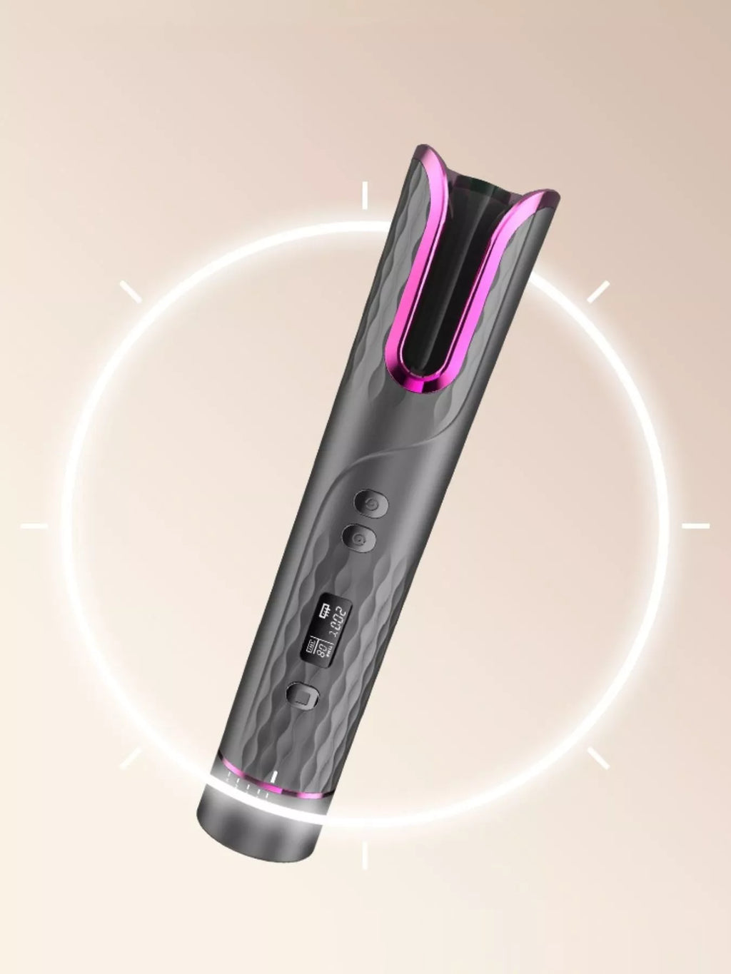 Automatic Rotating Ceramic Hair Curling Iron