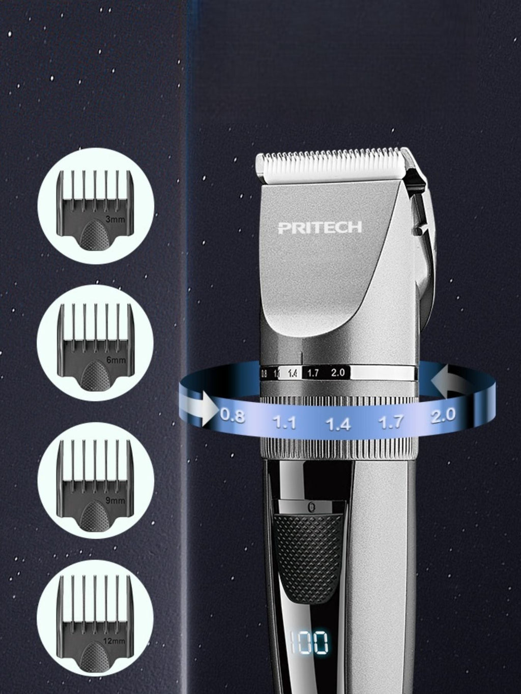 Cordless Rechargeable Hair Clipper