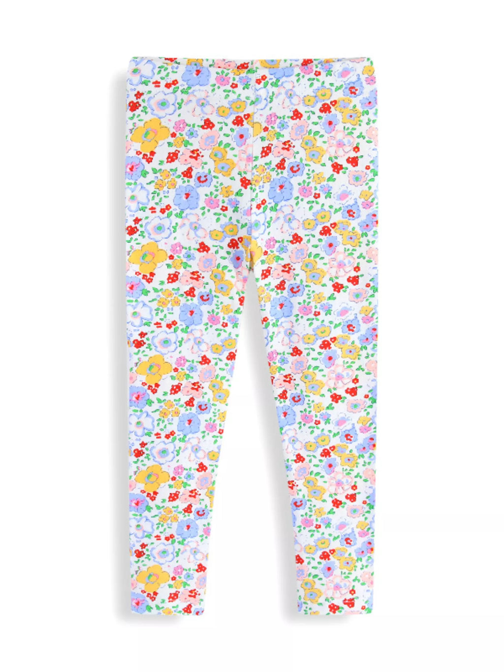 Children's Floral Print Stretch Leggings