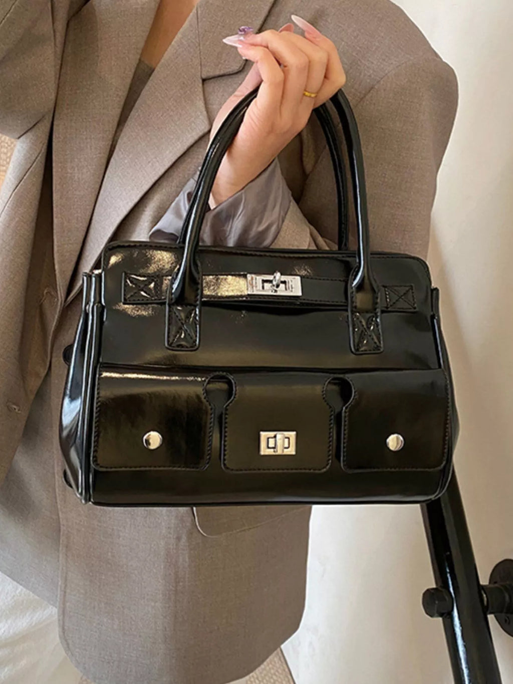 Top Handle Shoulder Bag