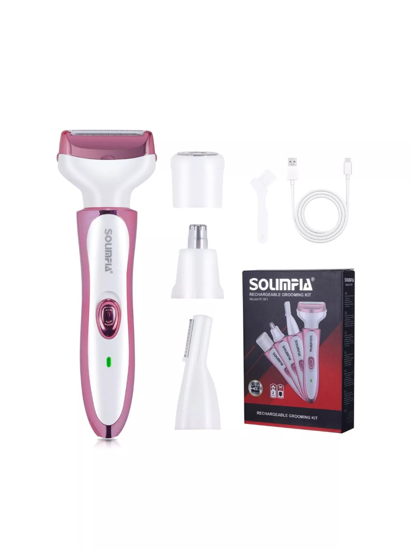 Ergonomic Hair Removal Epilator