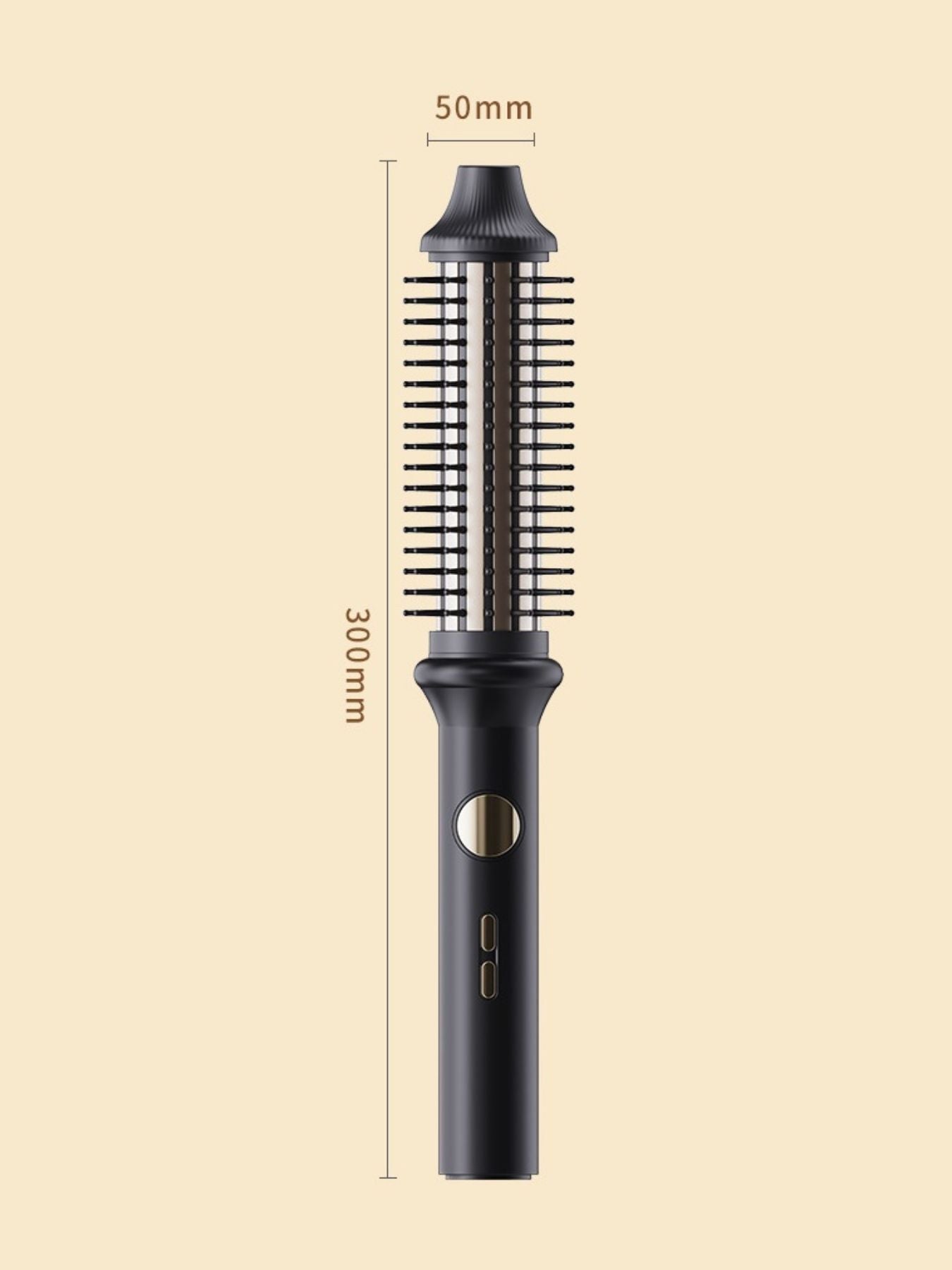 Rotating Heated Straightening Comb