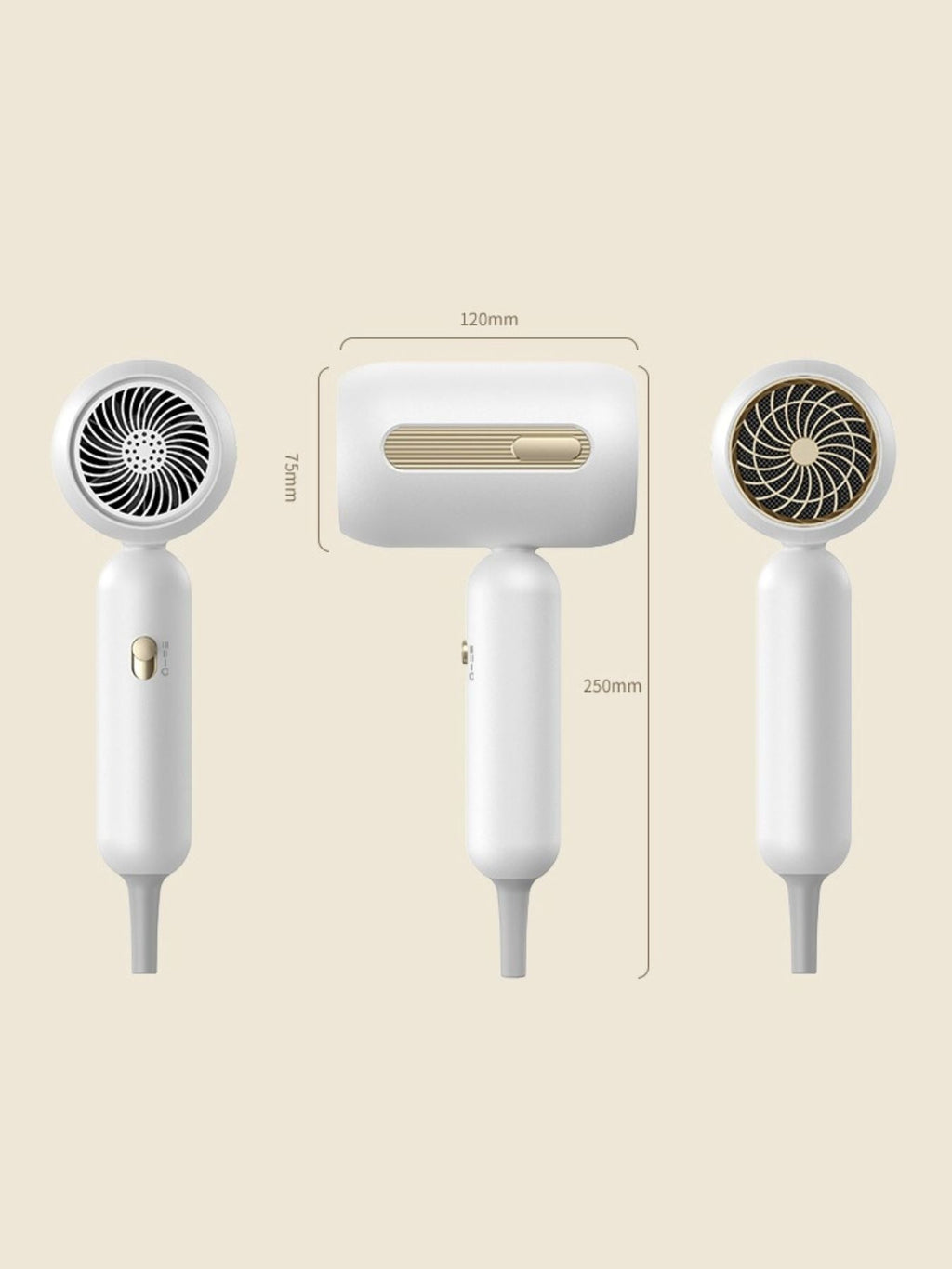 Portable Negative Ion High-Speed Hair Dryer