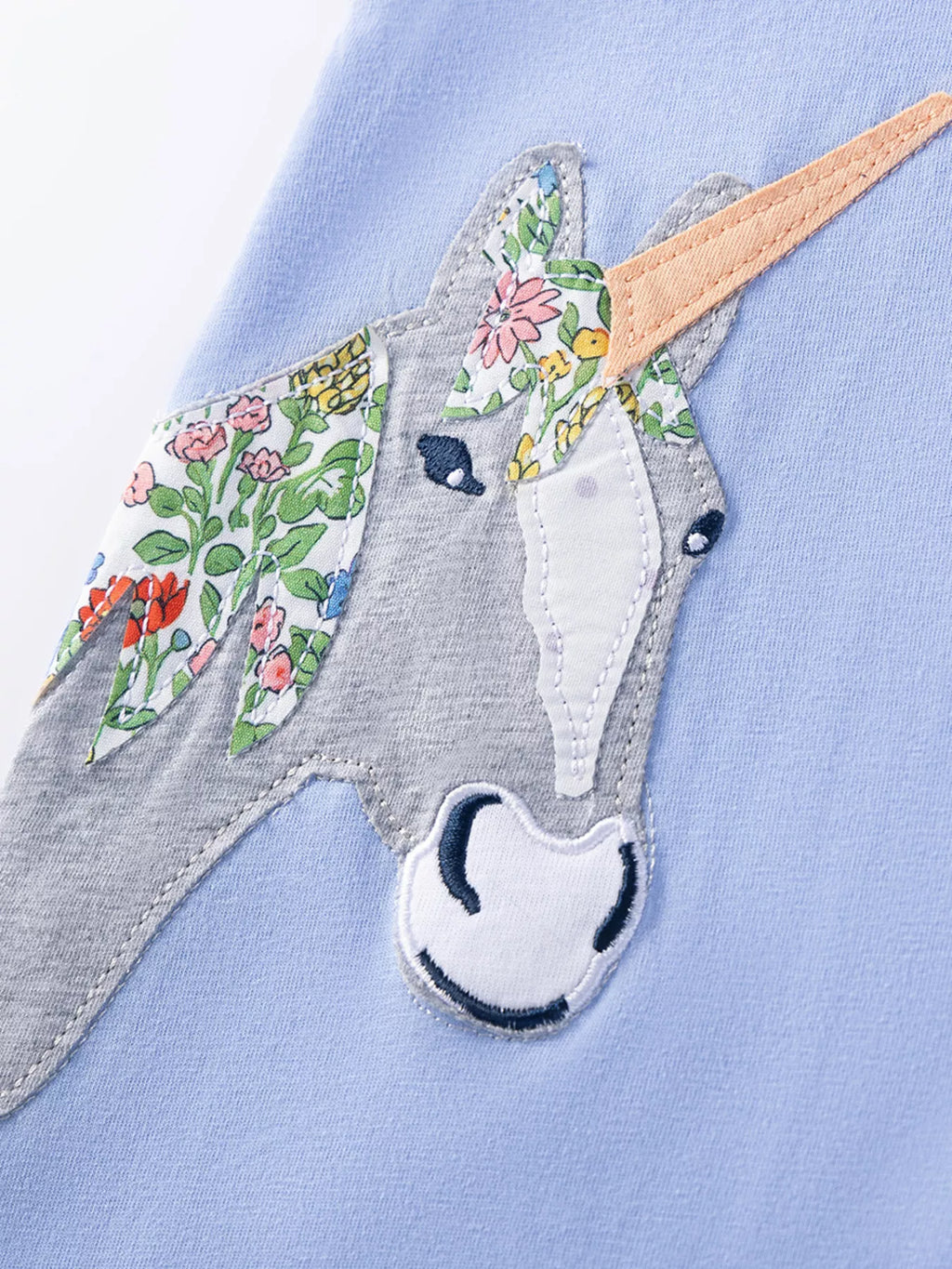 Children's Unicorn Print Casual Dress