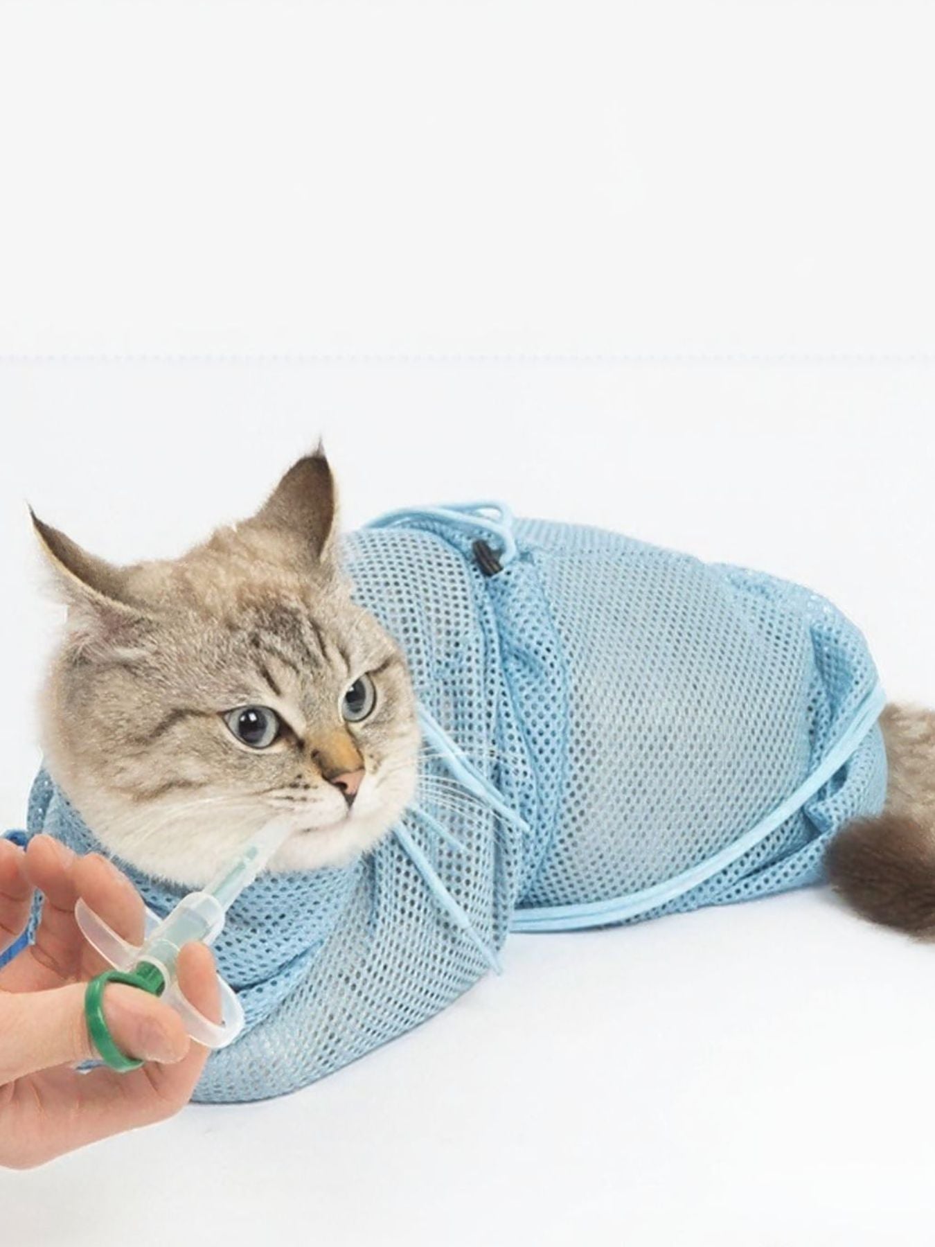 Breathable Pet Grooming Bath Bag