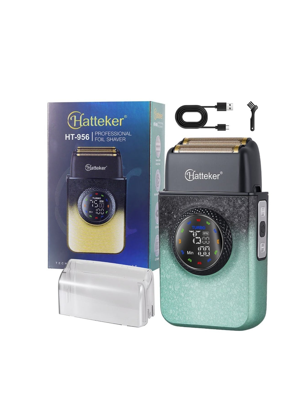 Electric Shaver with LED Display