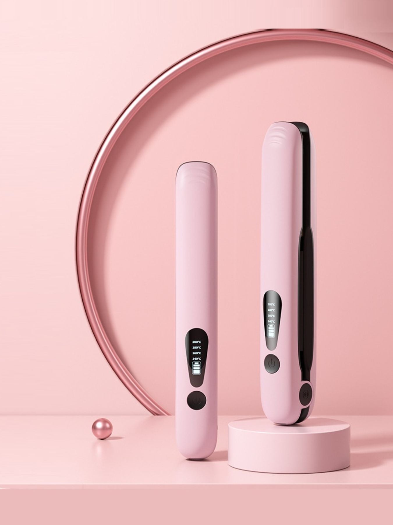 Portable Cordless Hair Straightener