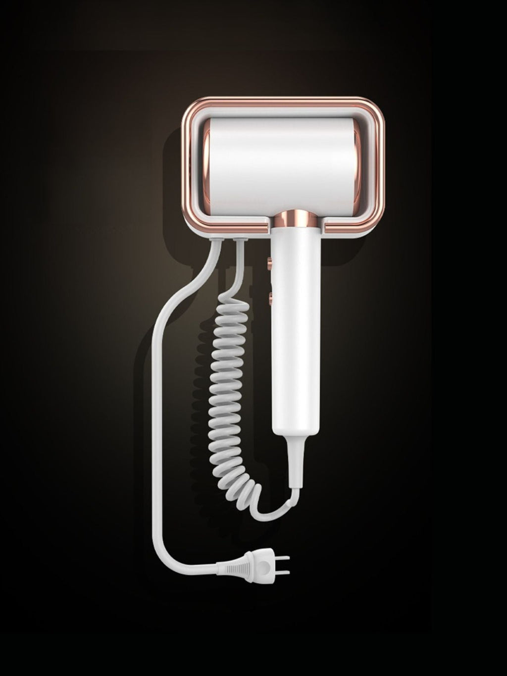 Wall-Mounted Household Hair Dryer