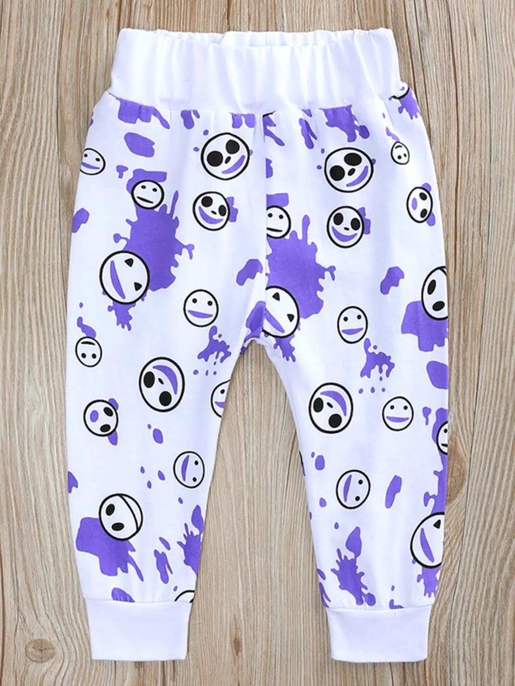 Children's Halloween Bodysuit and Pants Set with Hat