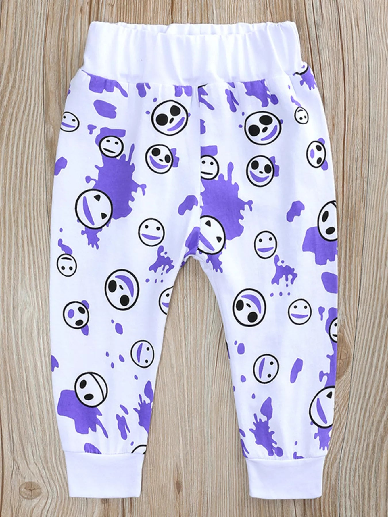 Children's Halloween Bodysuit and Pants Set with Hat