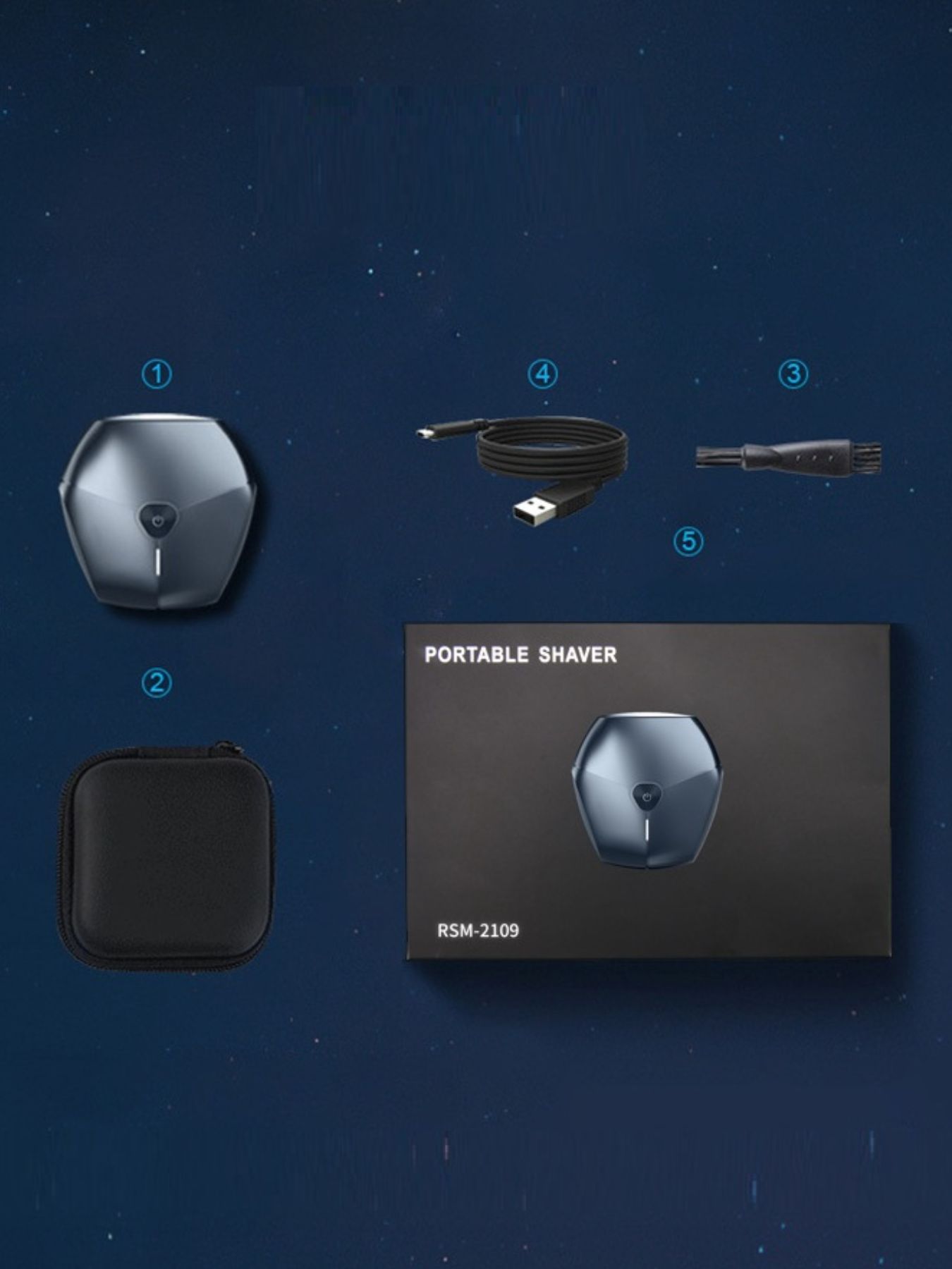 Waterproof Electric Shaver