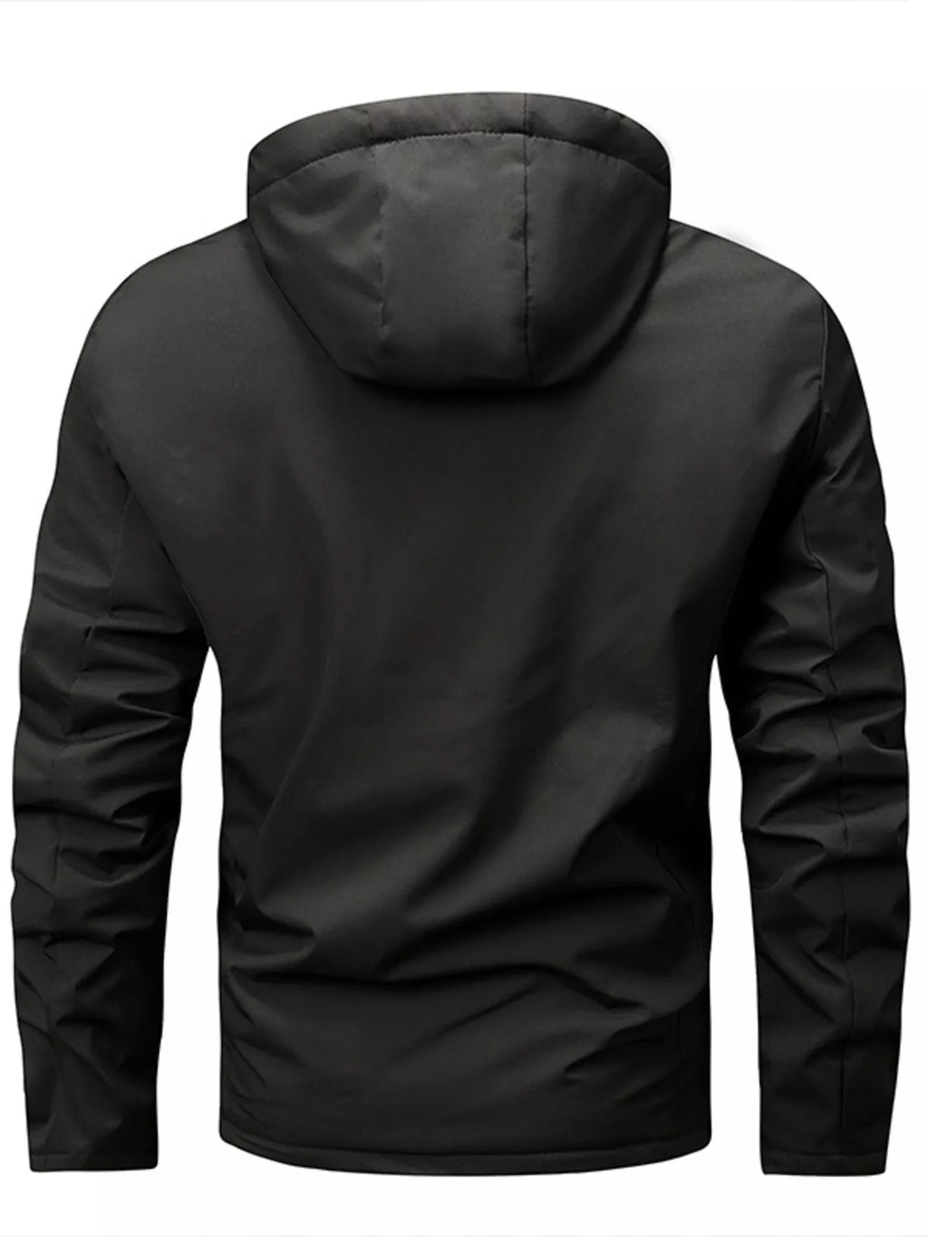 Men's Plus Size Winter Warm Hooded Parka Jacket