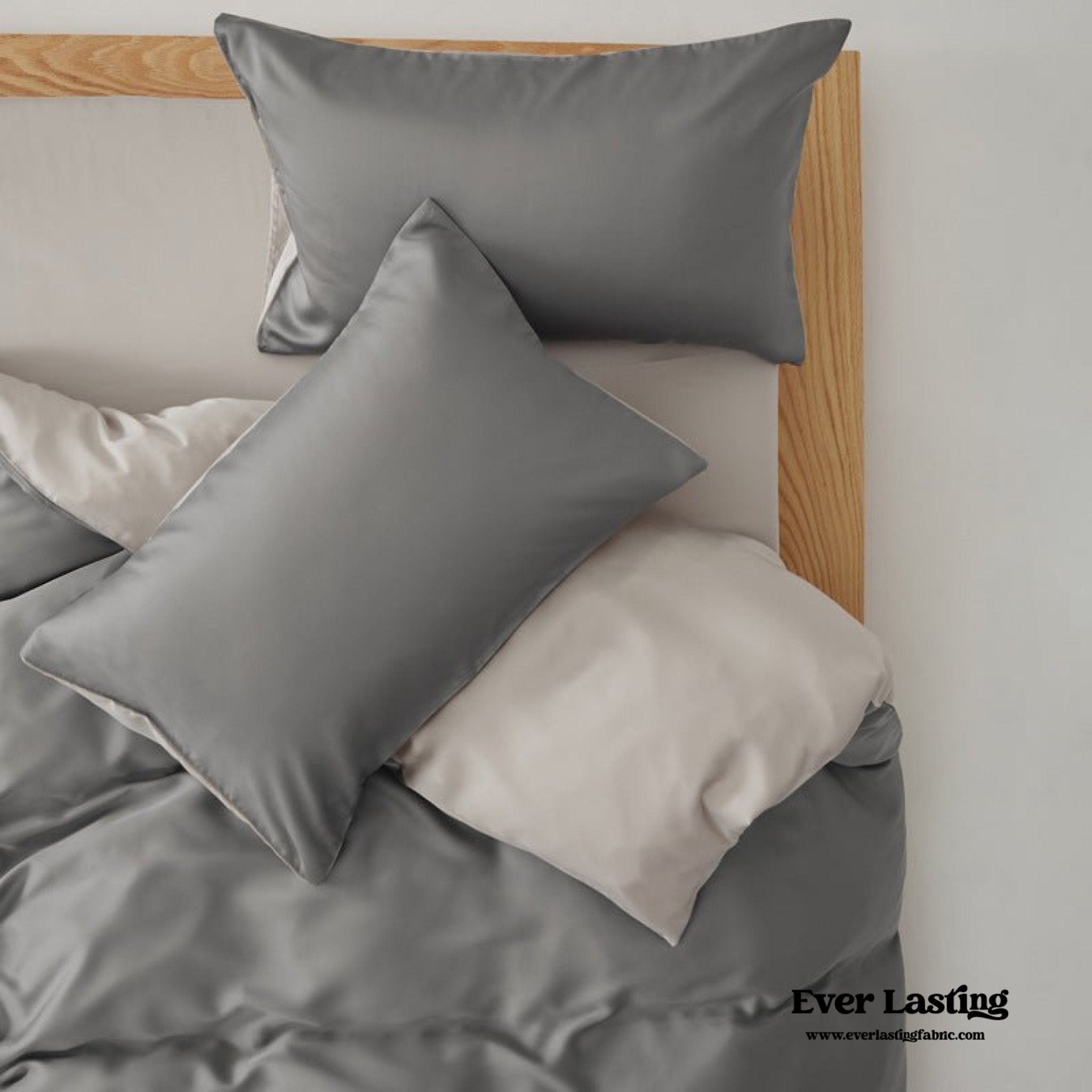 Adeline Pastel Silky Cooling TENCEL™ Bedding Set / Blue