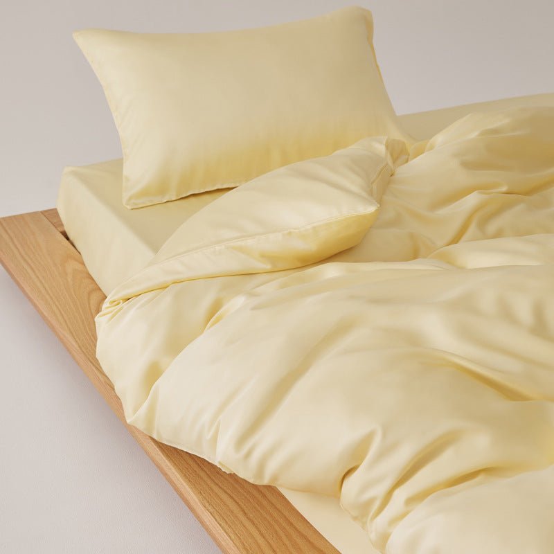 Adeline Pastel Silky Cooling TENCEL™ Bedding Set / Gray