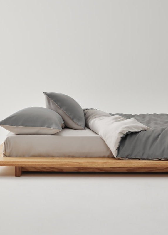 Adeline Pastel Silky Cooling TENCEL™ Bedding Set / Brown