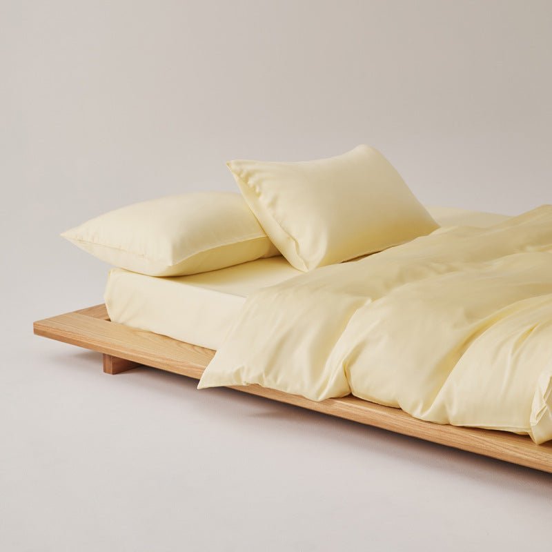 Adeline Pastel Silky Cooling TENCEL™ Bedding Set / Gray