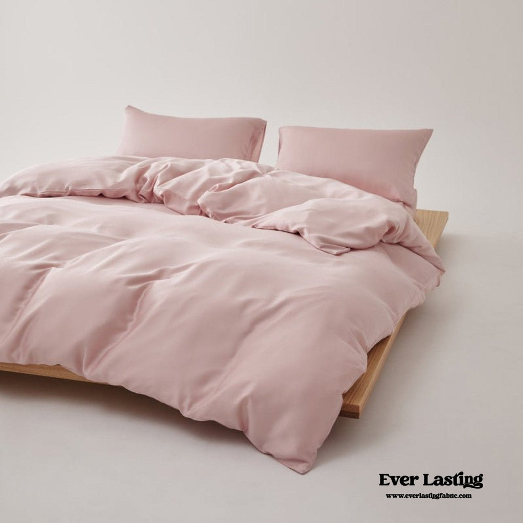 Adeline Pastel Silky Cooling TENCEL™ Bedding Set / Coffee