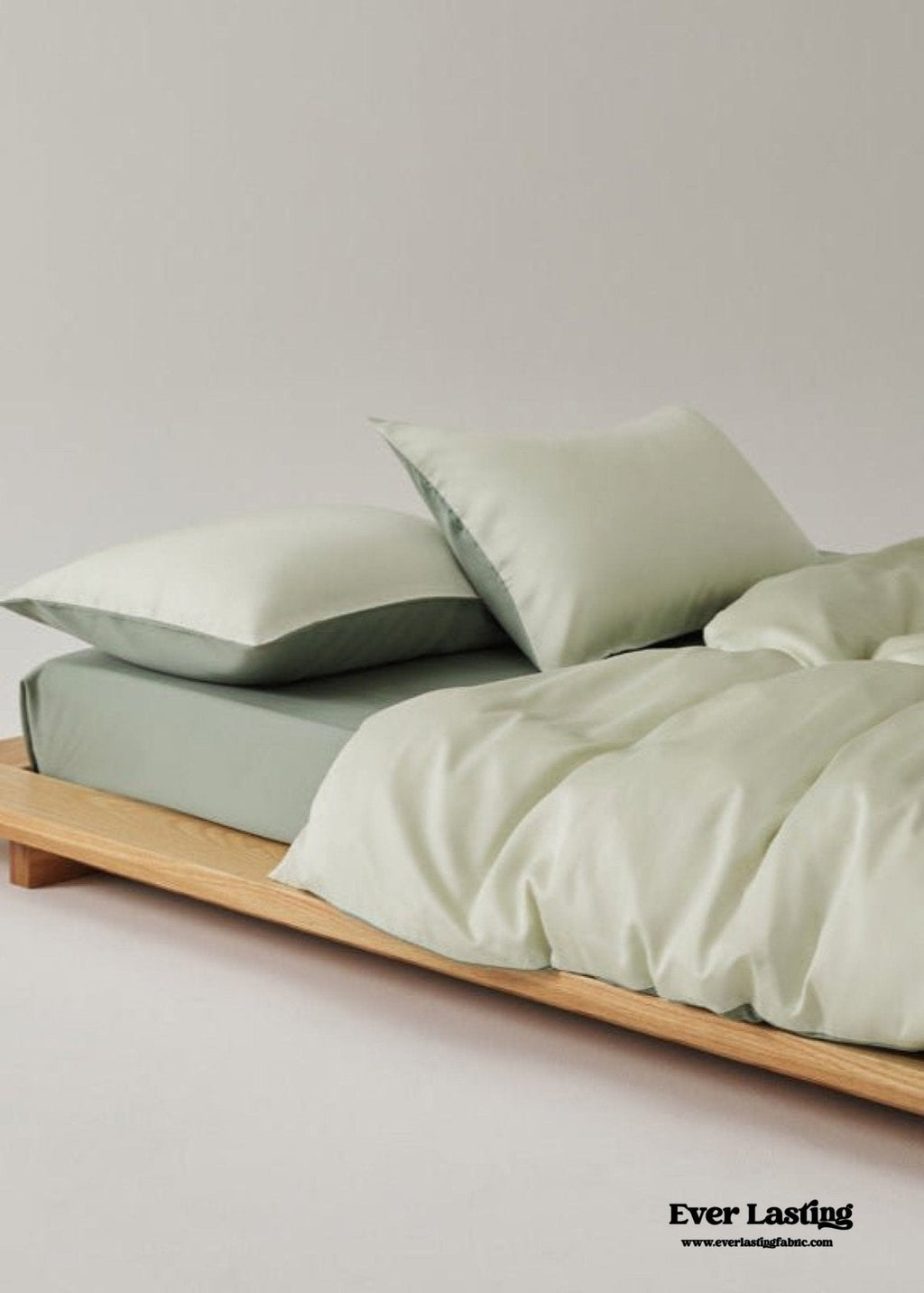 Adeline Pastel Silky Cooling TENCEL™ Bedding Set / Cream