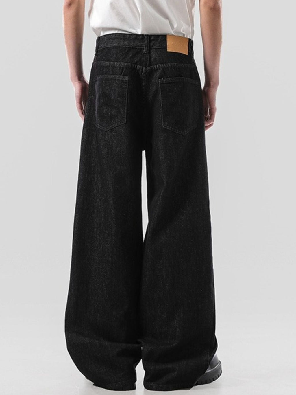 Men's Full Size Wide Leg Jeans Plus Size