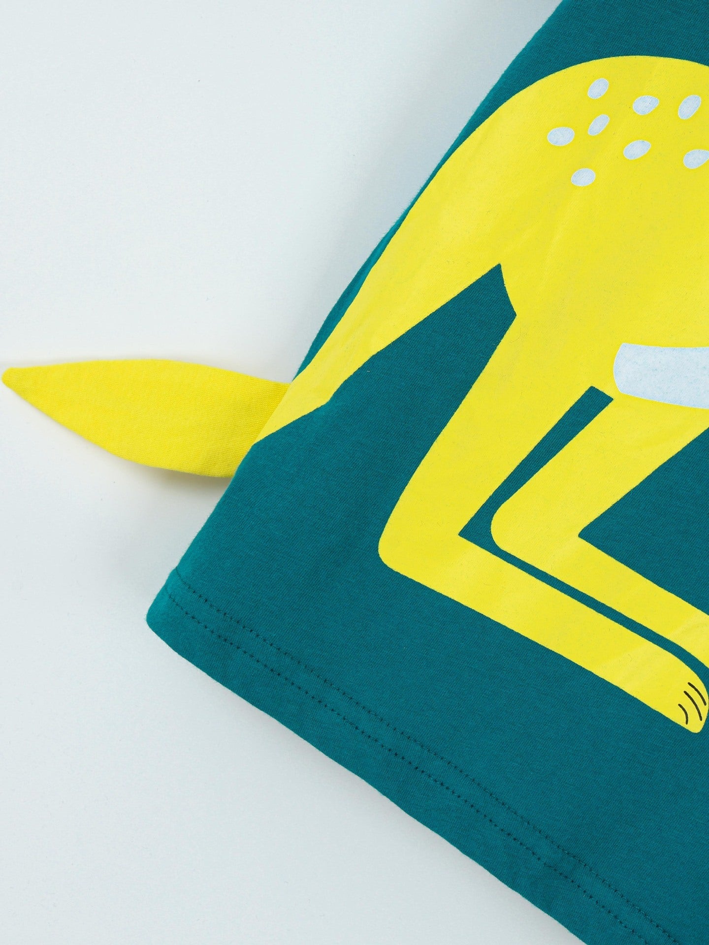 Children's Kangaroo Graphic Round Neck Tee
