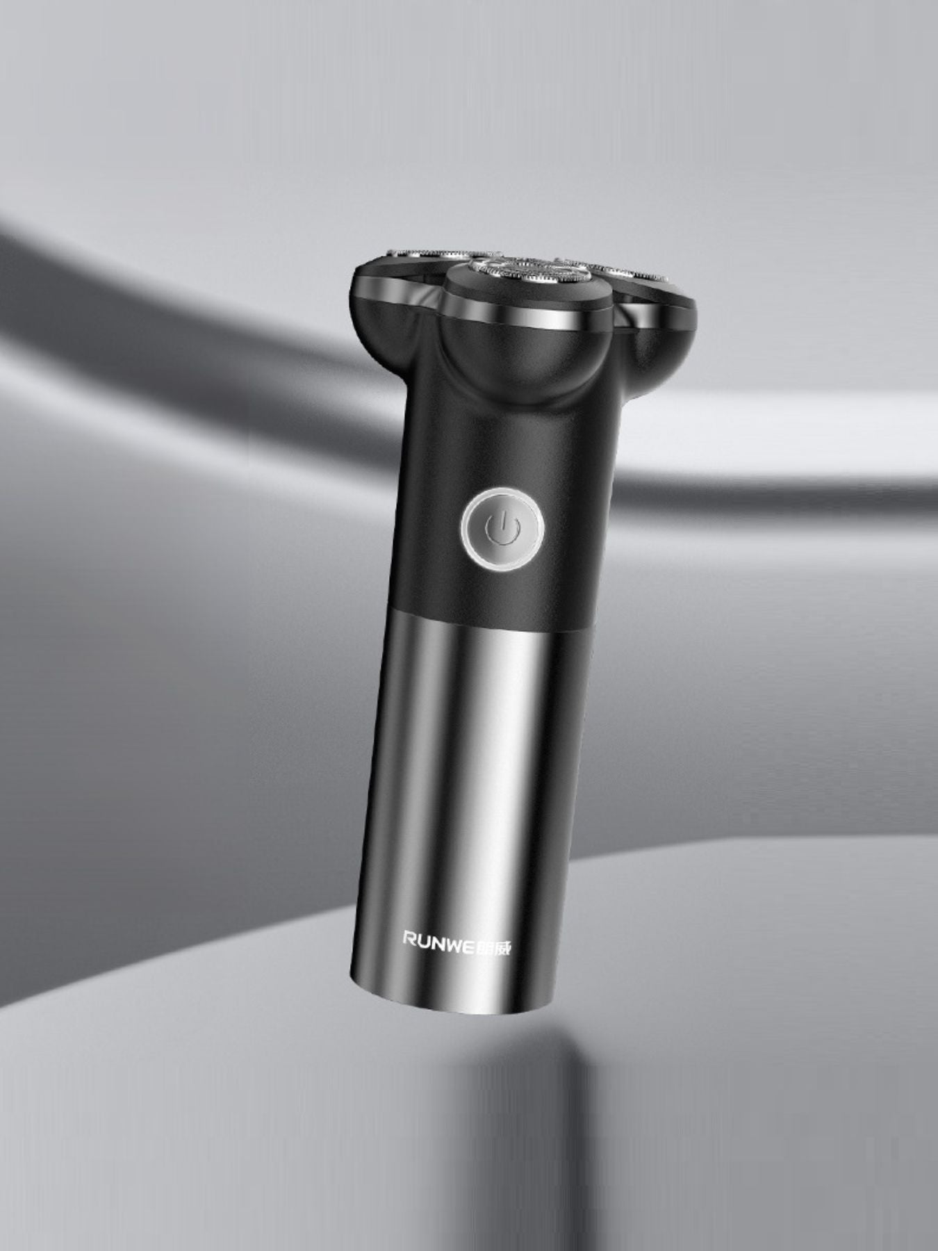 Triple-Blade Rotary Electric Shaver