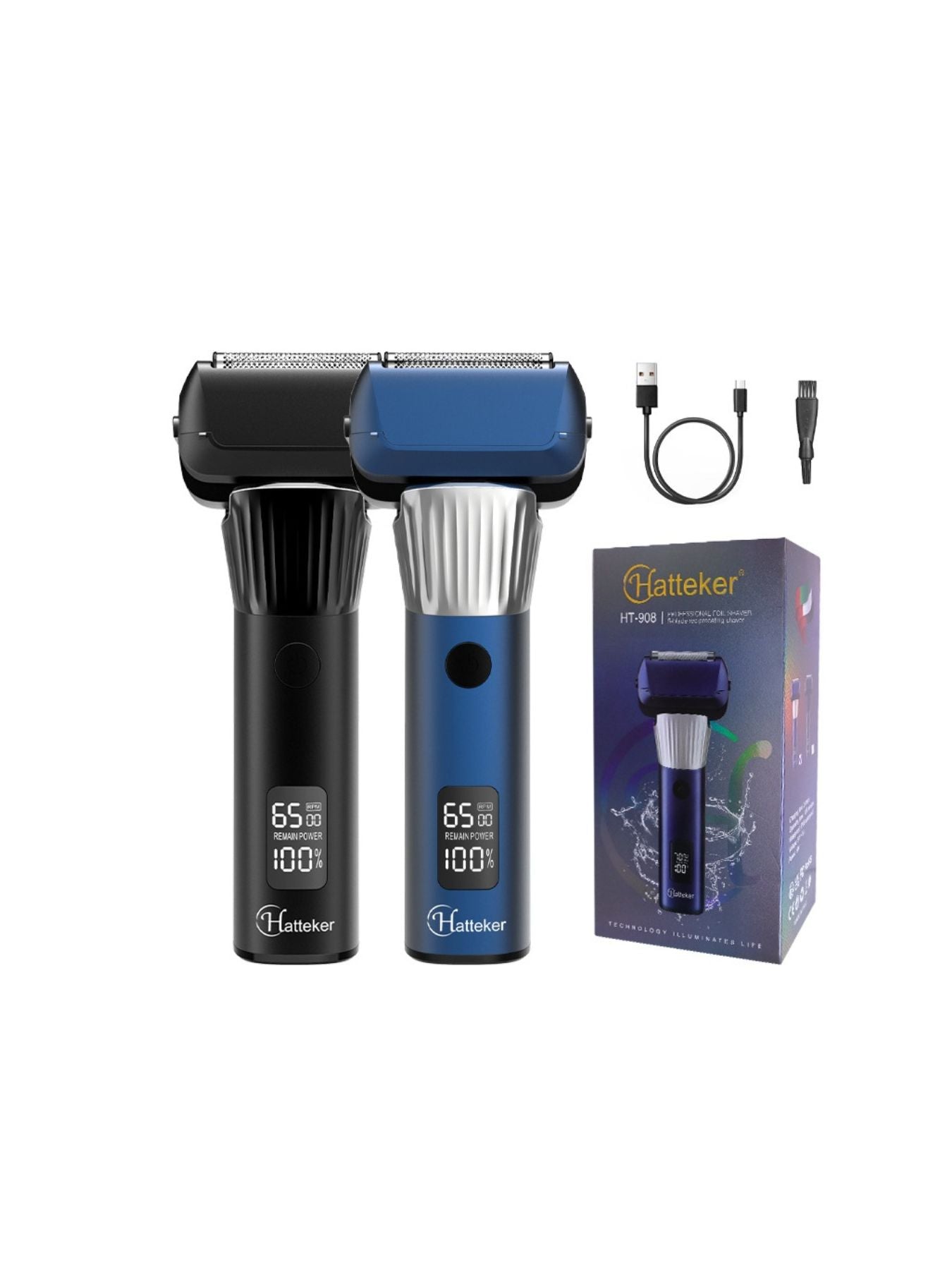 Electric Foil Shaver with LED Display
