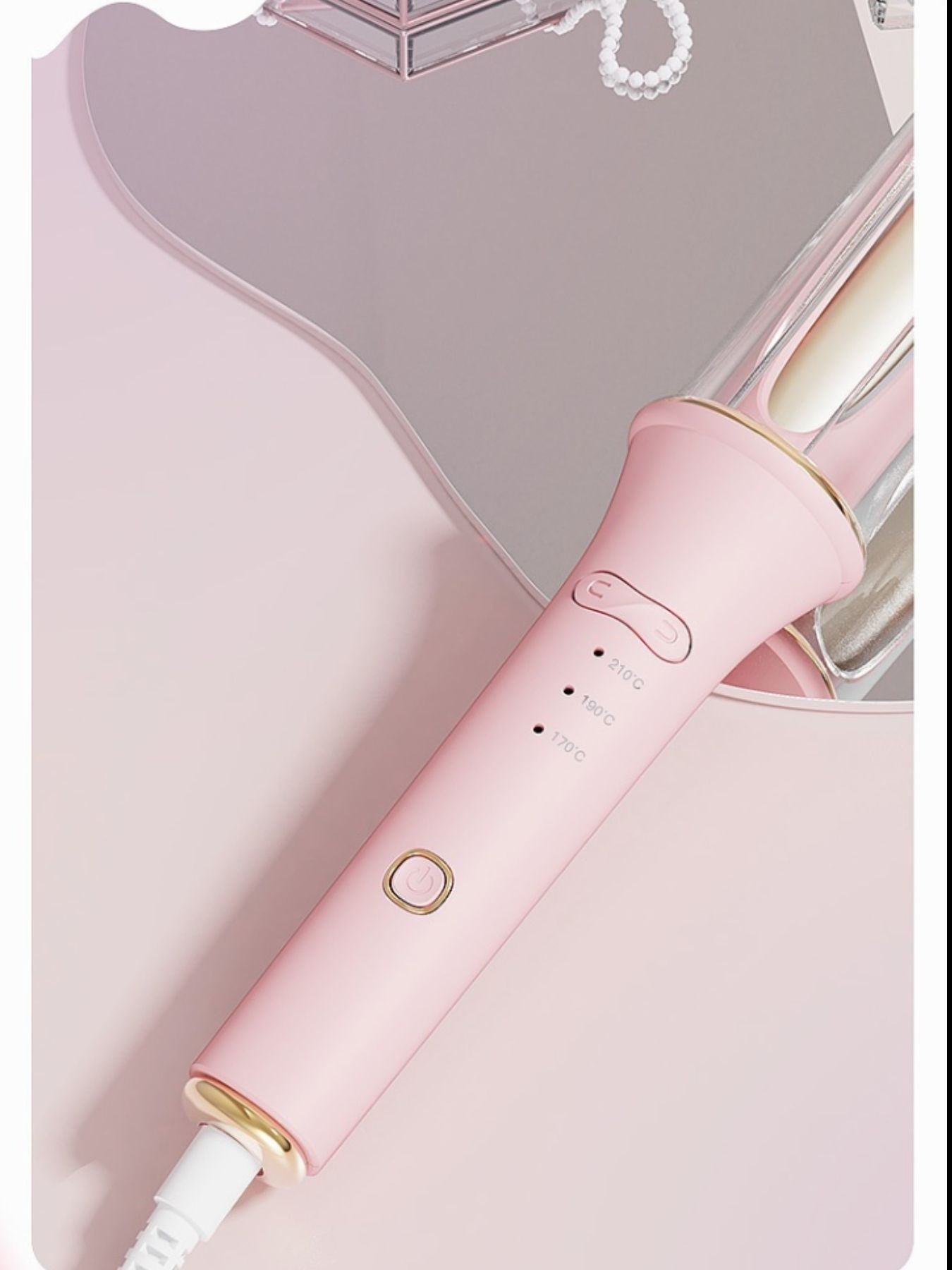 Automatic Rotating Ceramic Hair Curling Iron