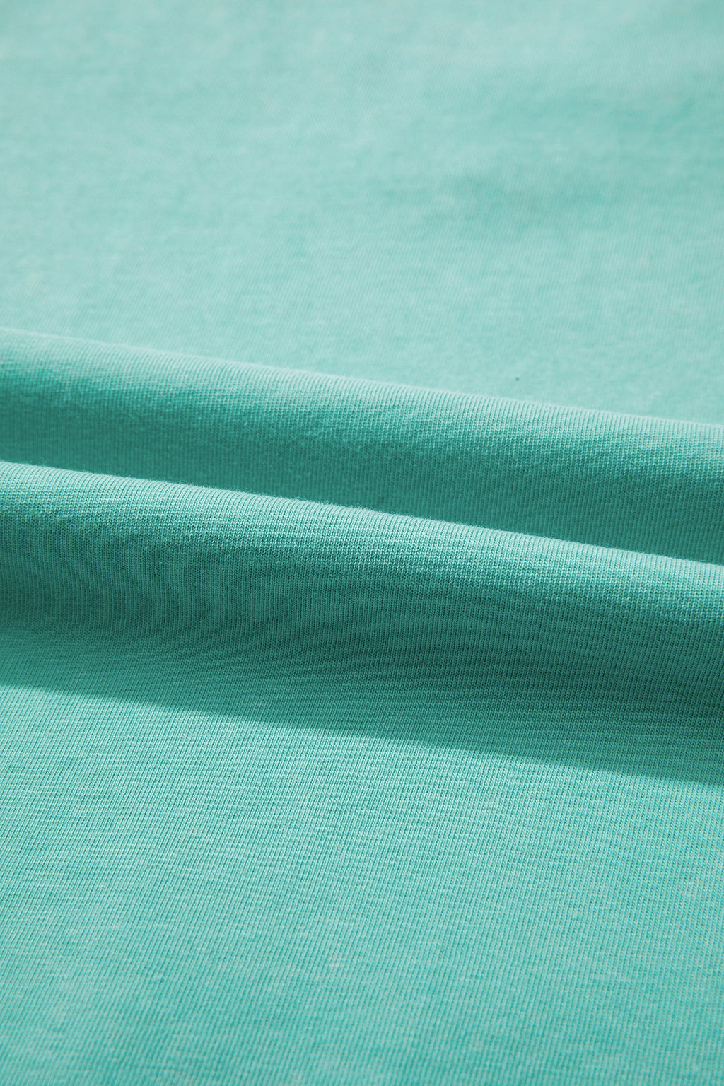 Mint Green Mineral Wash V Neck Tee Matching Skort Set