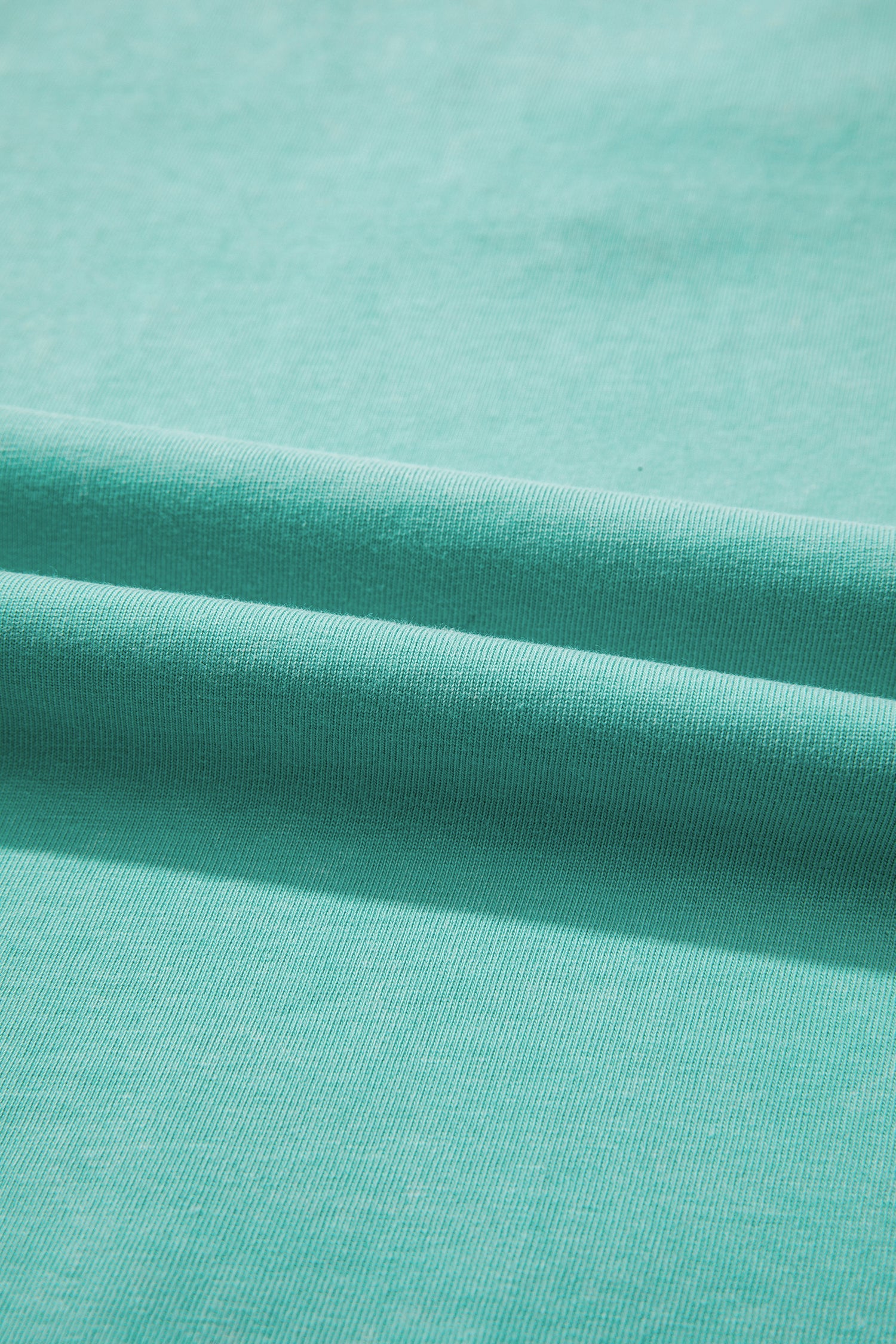 Mint Green Mineral Wash V Neck Tee Matching Skort Set