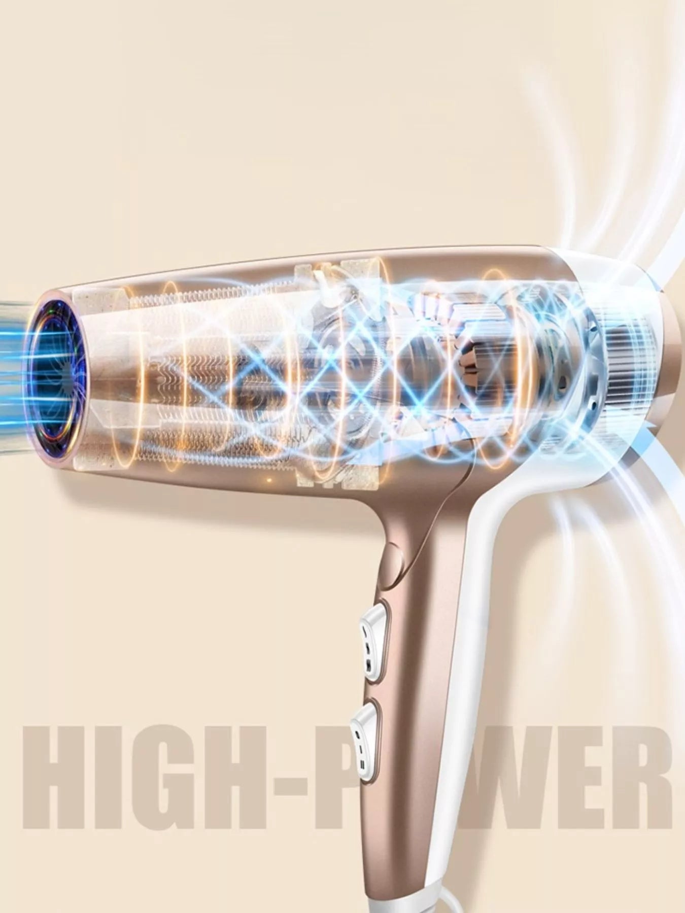 High Power Household Hair Dryer