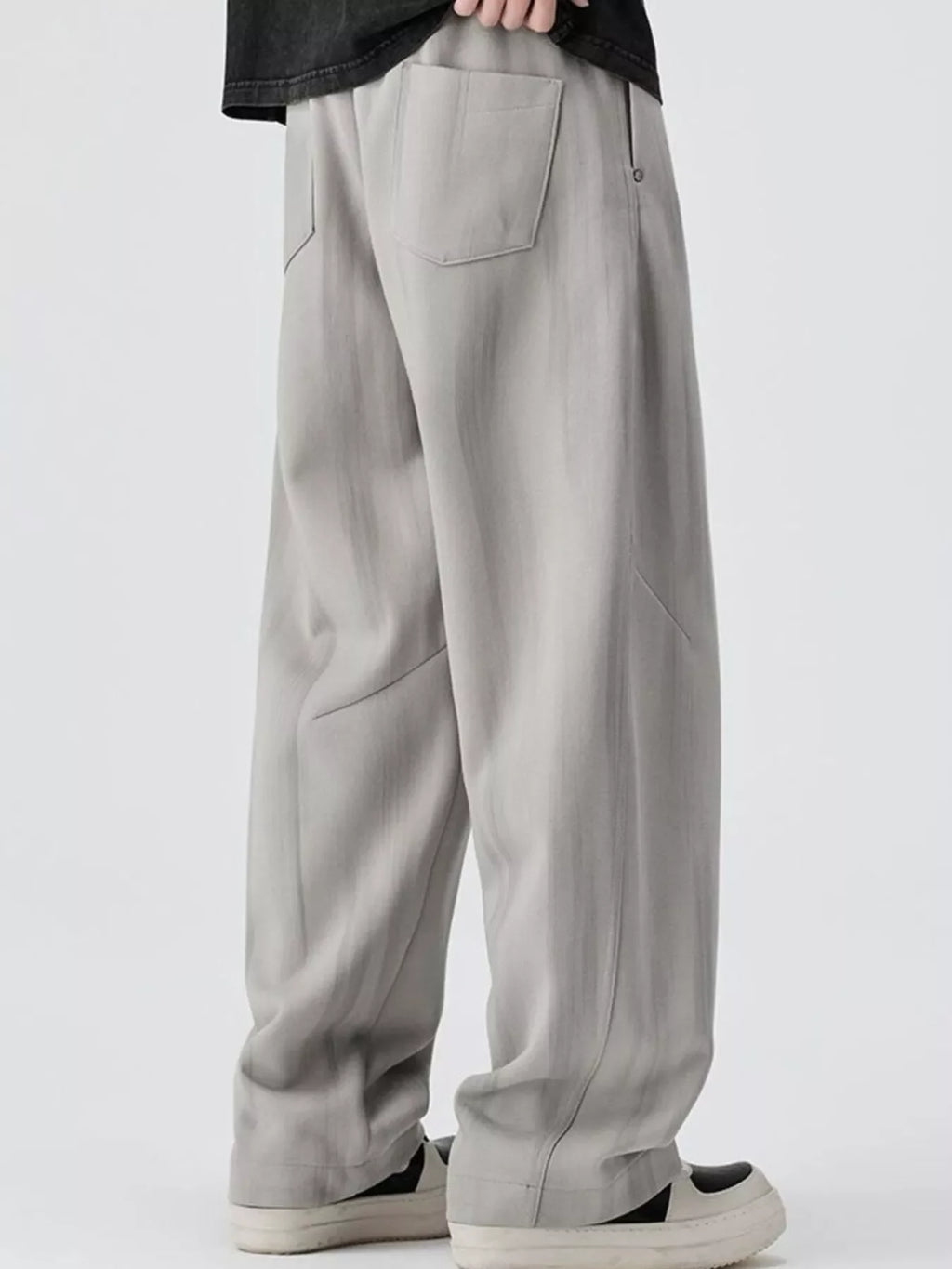 Men's Plus Size Relaxed Fit Drawstring Casual Pants