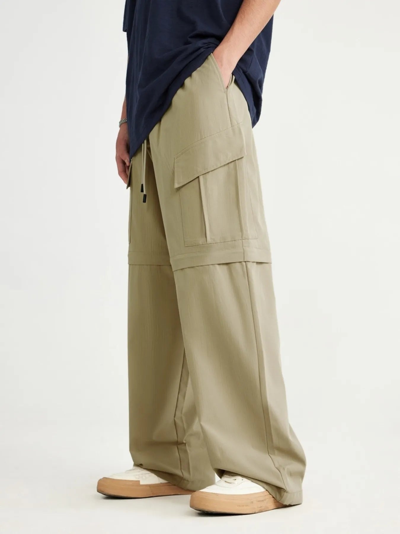 Men's Drawstring Cargo Pants