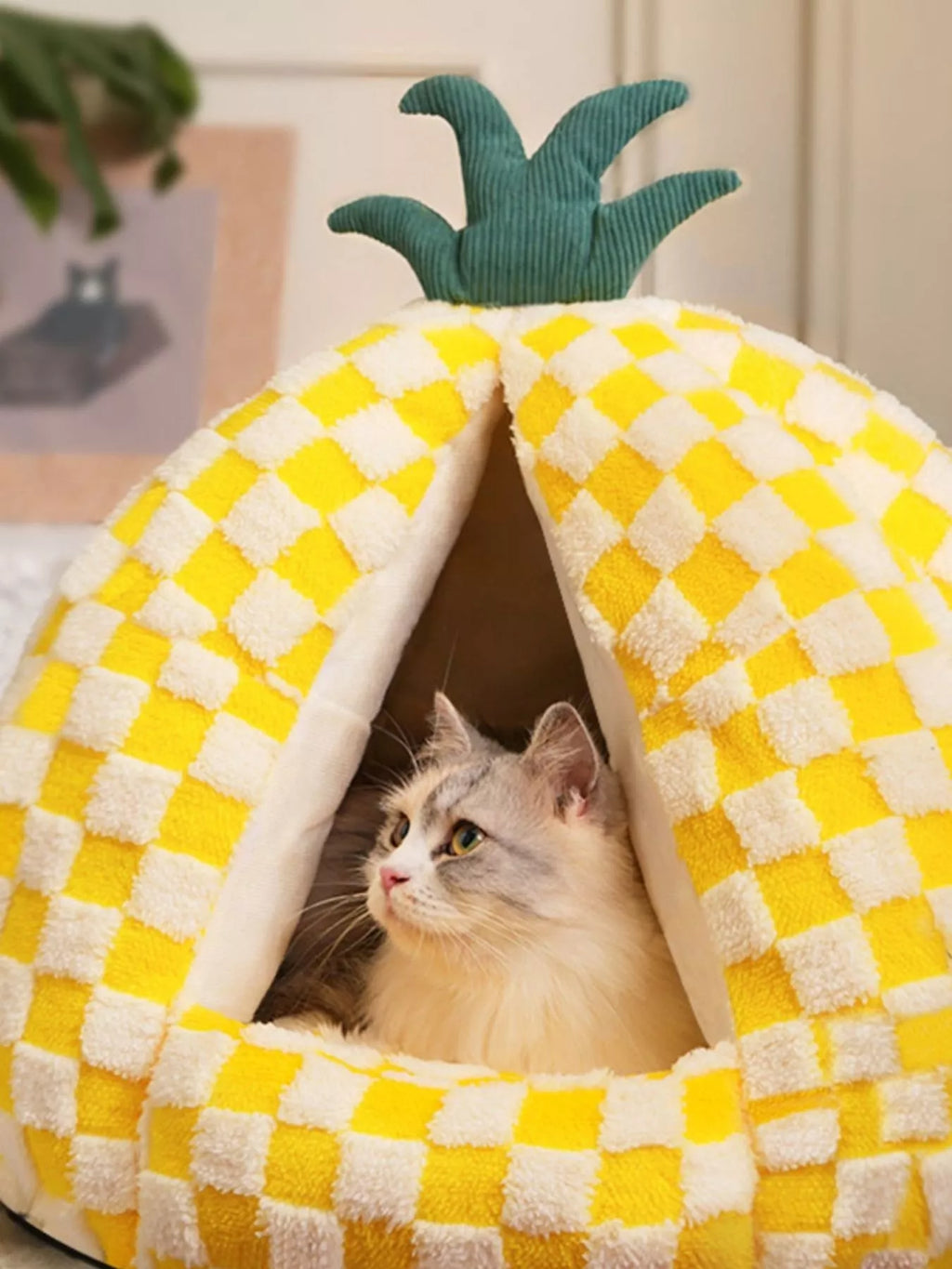 Pineapple Shaped Cozy Pet Nest