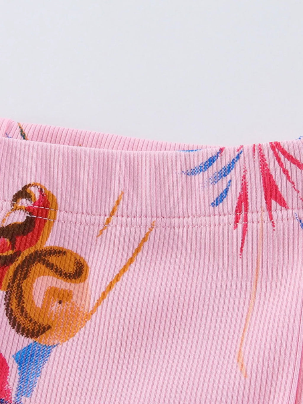 Children's Fairy Print Flared Leggings
