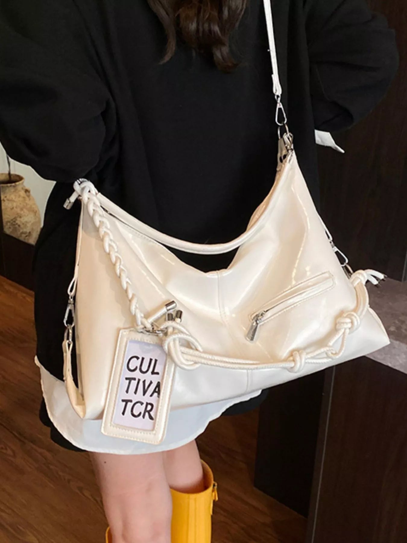 PU Leather Shoulder Bag