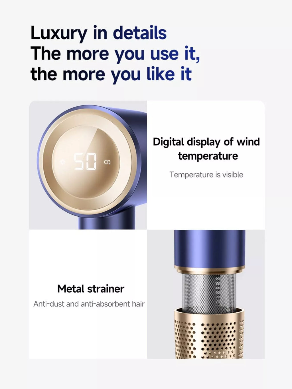 Constant Temperature High-Speed Hair Dryer