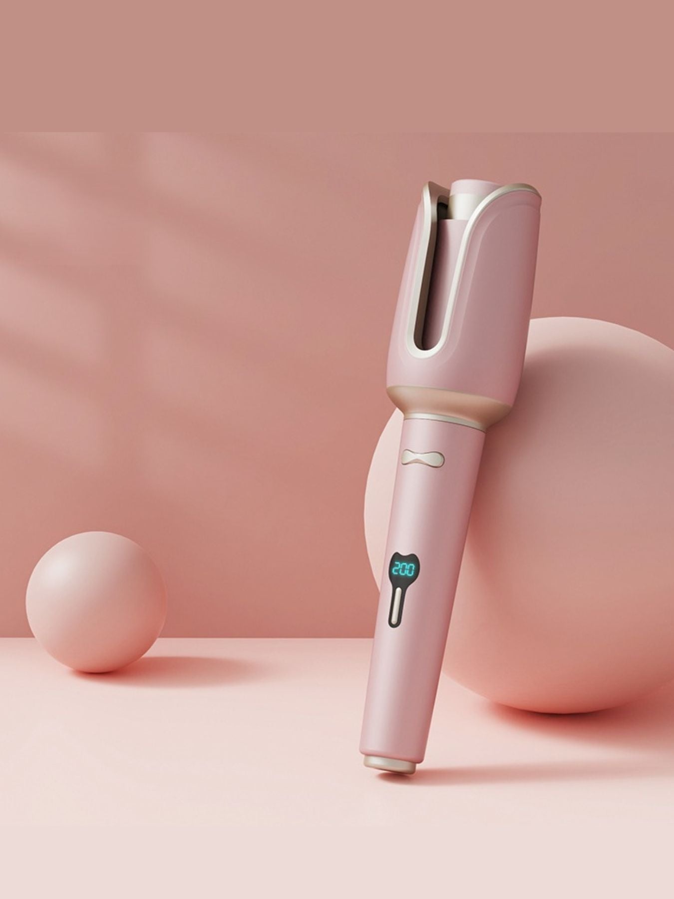Automatic Rotating Ceramic Hair Curling Iron