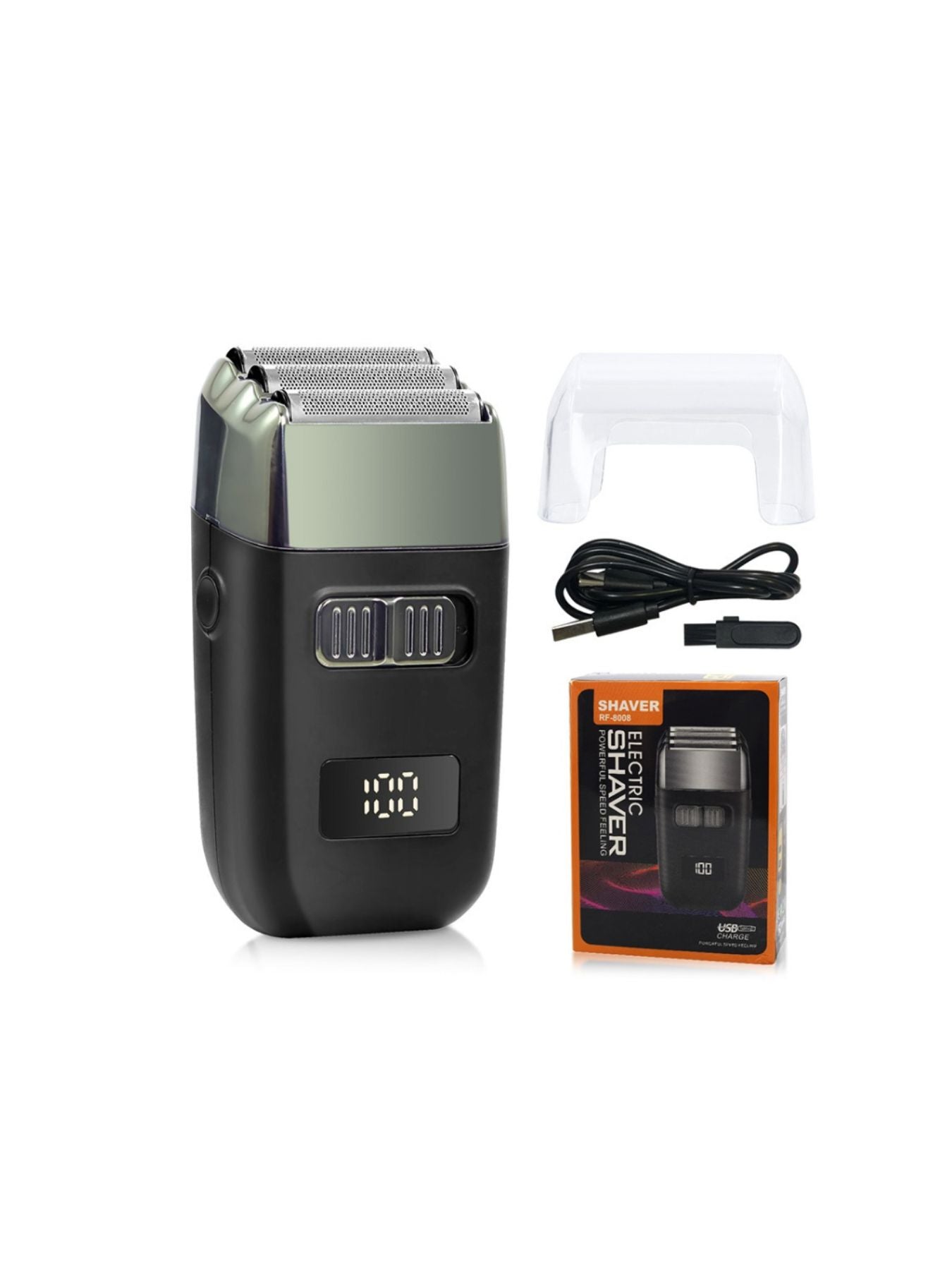 Portable Mini Shaver with LED Display