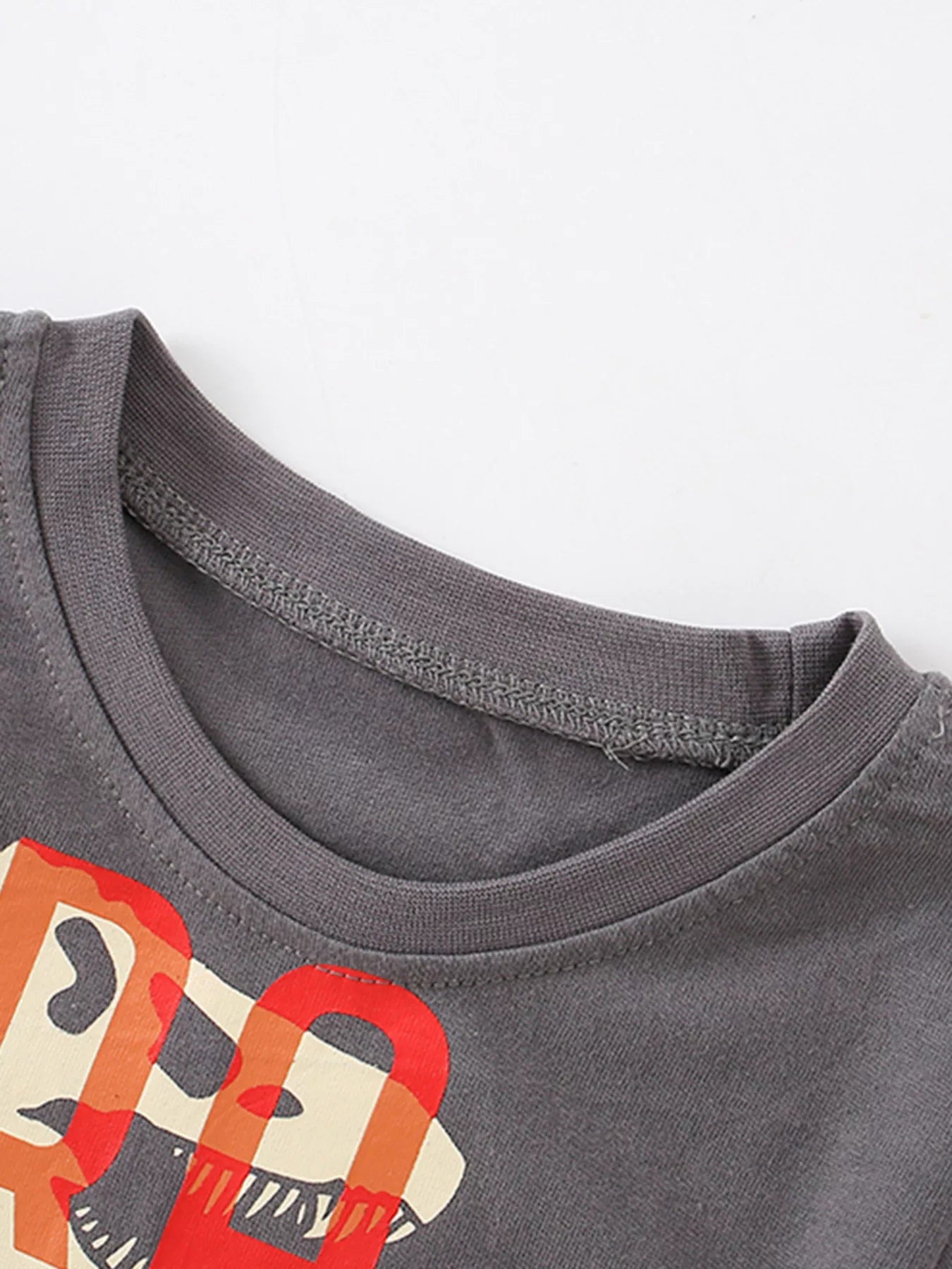 Children's Round Neck Short Sleeve T-Shirt