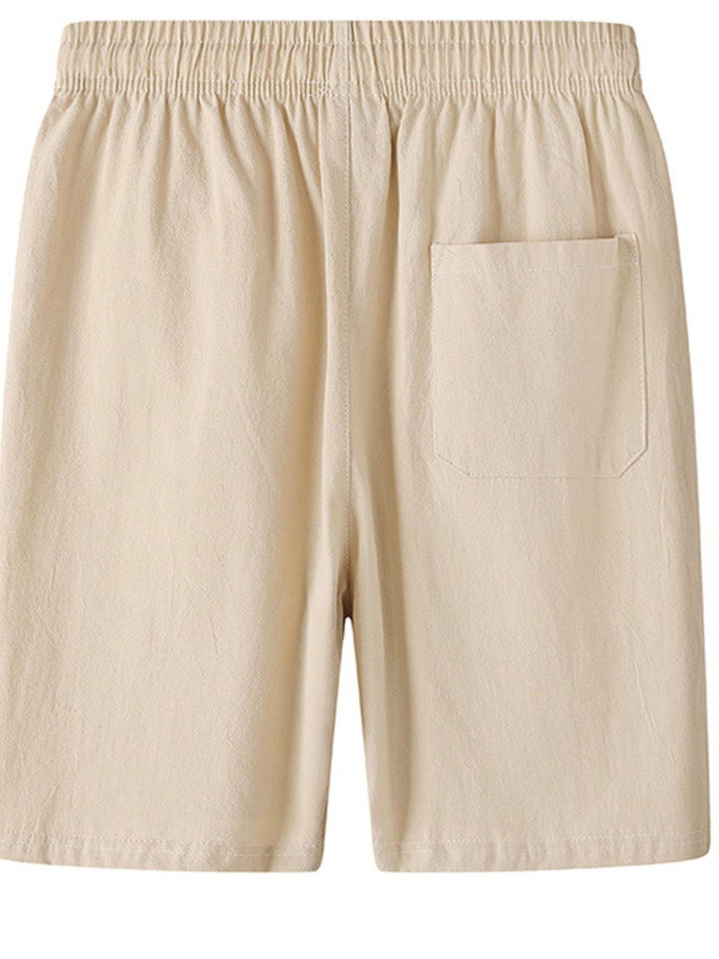 Men's Plus Size Casual Elastic Waist Drawstring Shorts