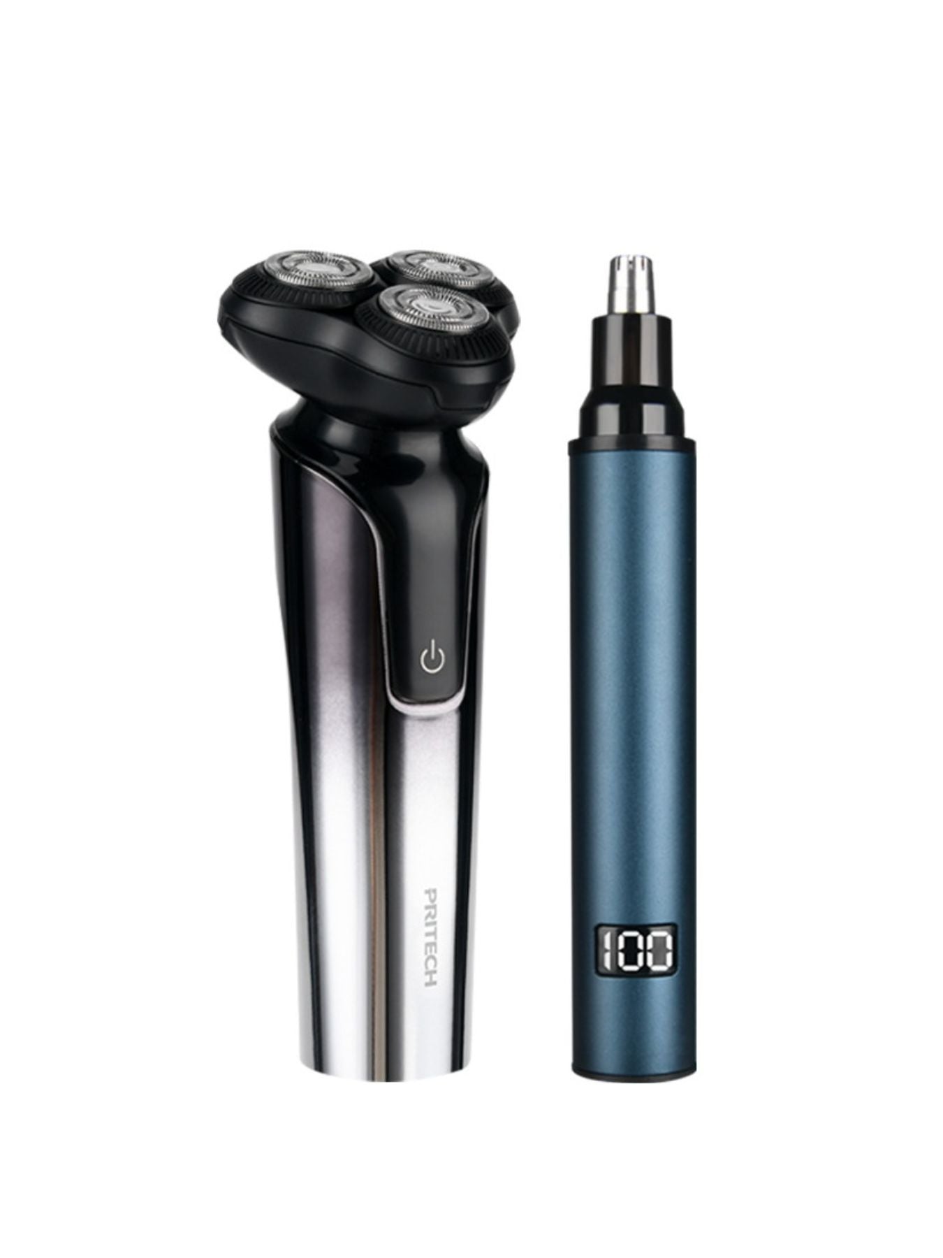 Rotary Rechargeable Electric Shaver and  Nose Hair Trimmer