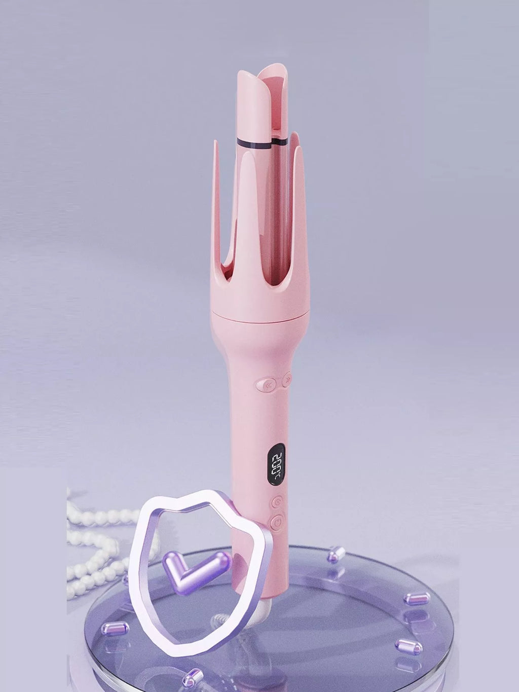 Automatic Rotating Ceramic Hair Curling Iron