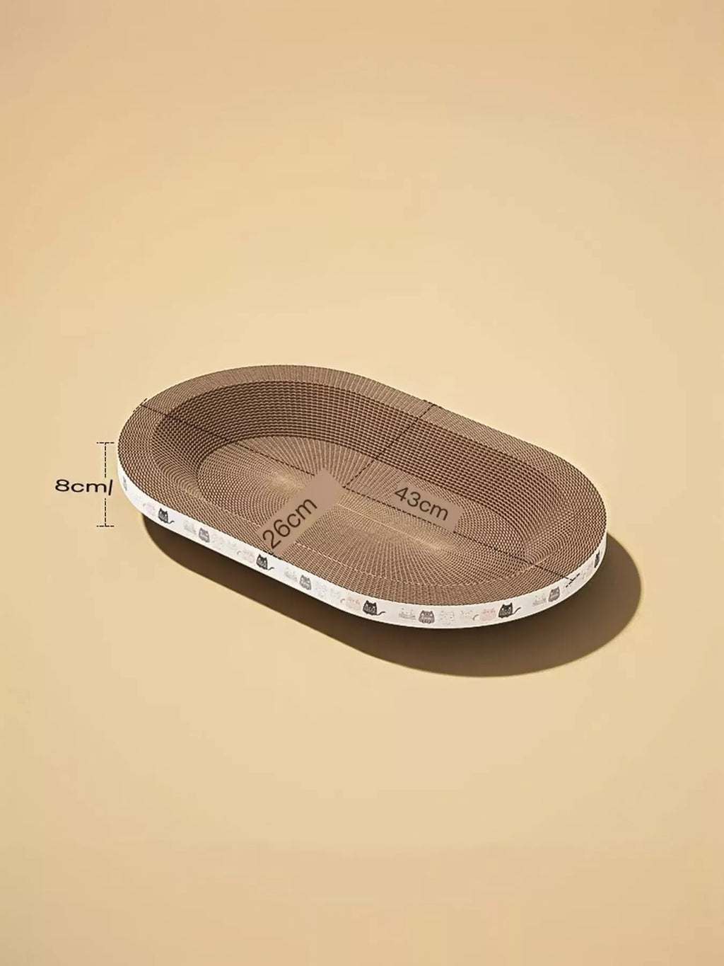 Wear-Resistant Cat Scratching Lounge Bed