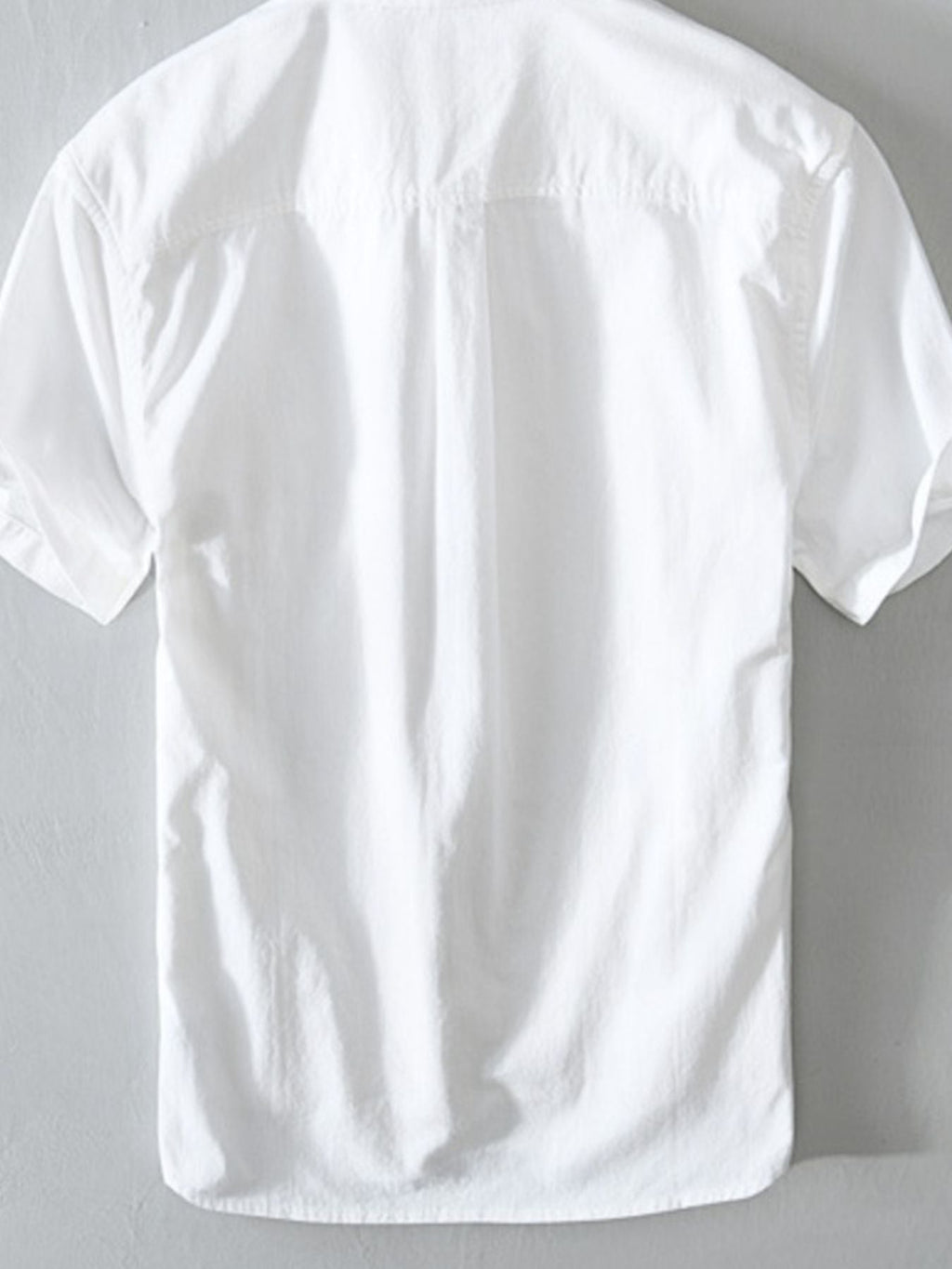 Men's Plus Size Casual Short Sleeve Shirt