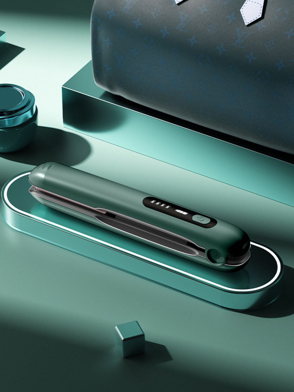 Portable Cordless Hair Straightener
