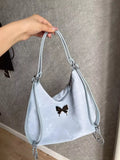 Butterfly Decor Convertible Shoulder Bag