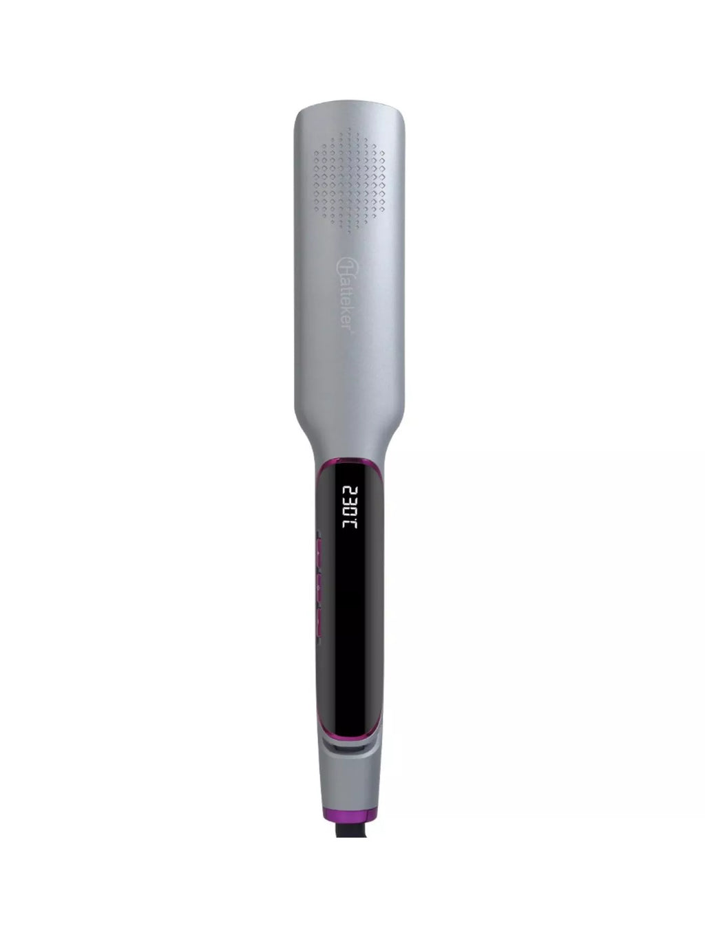 Curling and Straightening Hair Iron with Temperature Control