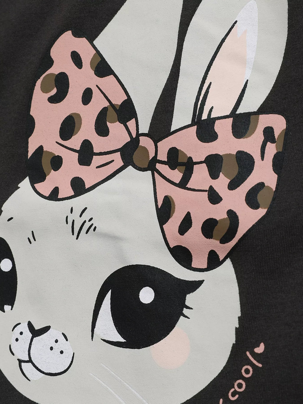 Children's Long Sleeve Rabbit Graphic T-Shirt
